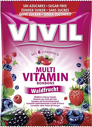 Vivil Multivitamin-Bonbons Waldfrucht zuckerfrei Vivil Multivitamin-Bonbons Waldfrucht zuckerfrei von Vivil