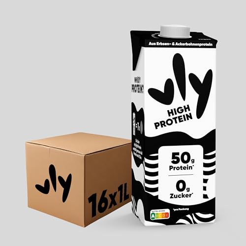 vly - Die cremig leckere Milchalternative aus Erbsen + Calcium | 100% pflanzlich | Vegane Milchalternative zuckerfrei von VLY