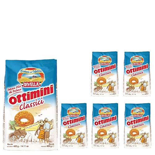 Divella Ottimini Classici 6 Confezioni da 400 grammi Ciascuna von Divella