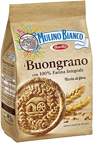Mulino Bianco Buongrano Biscotti 100% Integral 12 Pezzi Da i 350 Grammi von VOGLIA DI PUGLIA