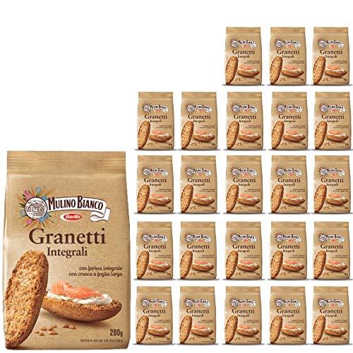 Mulino Bianco Granetti Integrali Senza Conservanti 24 Pezzi 280 Grammi von Voglia di Puglia