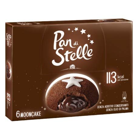 Pan Di Stelle Mooncake Merendine 12 Confezioni da 210 Grammi von VOGLIA DI PUGLIA