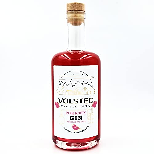 Volsted Distillery Old Tom Gin | Pink Robin Gin | Dänscher Gin | 40,3% Vol | 700ml von VOLSTED DISTILLERY