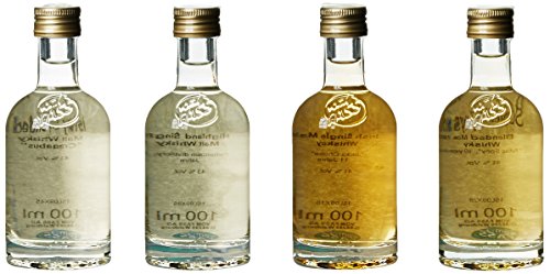 Geschenkset "Whisky Weltreise" (4 x 100ml) von VOM FASS