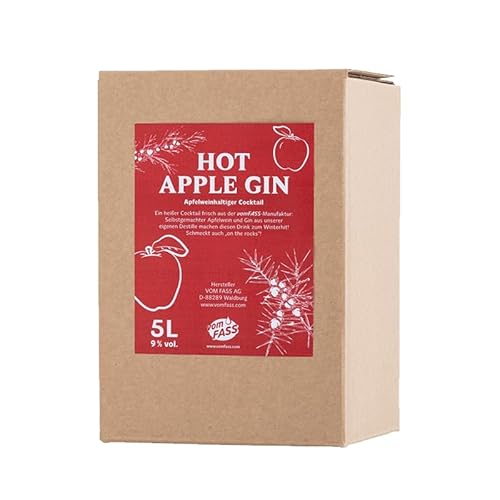 Hot Apple & Gin, 5 Liter Bag in Box Hot Apple & Gin, 5 Liter Bag in Box von VOM FASS
