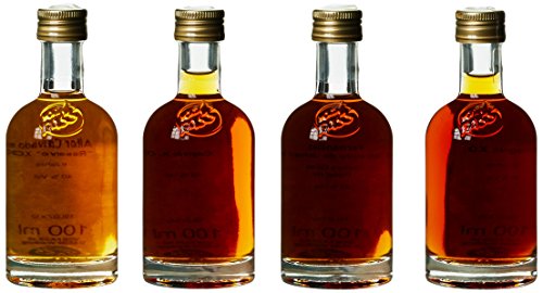Vom Fass Probier- und Geschenkset Cognac, Calvados und Co Spirituose (4 x 0.1 l) von VOM FASS
