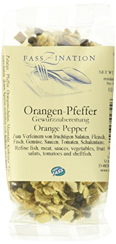 Vom Fass Orangen-Pfeffer Gewürzzubereitung im Nachfüllbeutel, 5er Pack (5 x 50 g) von VOM FASS