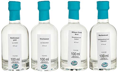 Vom Fass Geschenkset "Obstbrände zum Probieren" (4 X 100 ml) von VOM FASS