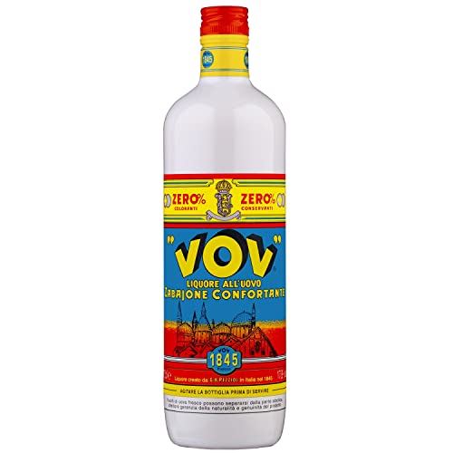 VOV Likör mit Eizusatz Zabaionelikör Eier Liqueur aus Italien I Versanel (0,7l) von VOV