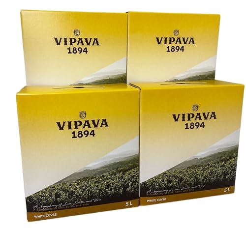 Vipava 1894 Cuvée Weißwein Bag in Box 20 Liter - Cuvée in Box 20 Liter (4x5 l) von VRTOVČAN