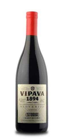 Vipava 1894 Rotwein STORIA LANTHIERI 2018, von Hand gelesener trockener roter Wein (1 x 0.75 l) von VRTOVČAN