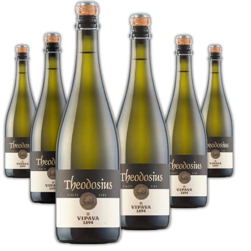 Vipava 1894 Sekt Theodosius/Gelber Muskateller-Laski Riesling-Rebula / 6 x 0,75l (6 Pack) von VRTOVČAN