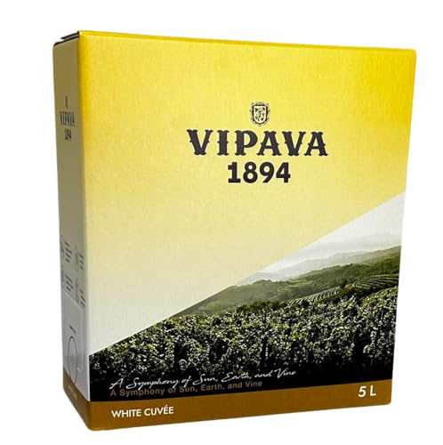 Vipava 1894 Cuvée Weißwein Bag in Box 5 Liter - Cuvée in Box 5 Liter von VRTOVČAN