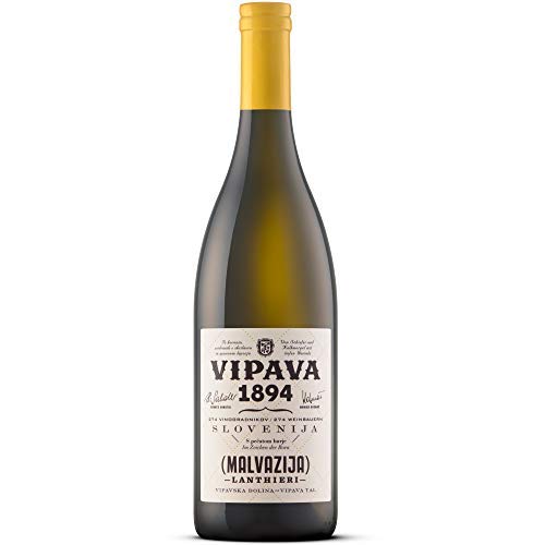 Vipava 1894 Weißwein Lanthieri Malvazija 2020, Weißwein trocken (blumig, fruchtig, Kräuter), Qualitätswein ZGP, von Hand gelesen ( 1 x 0.75 l ) von VRTOVČAN