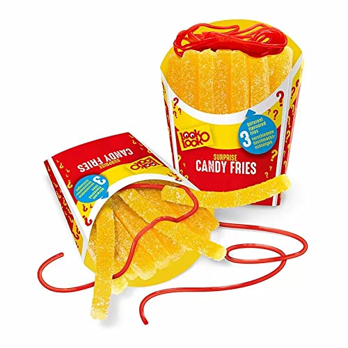 Look-O-Look Surprise Candy Fries 115g | Fruchtgeschmack Gummibonbons Look-O-Look Surprise Candy Fries 115g | Fruchtgeschmack Gummibonbons von VSTAR