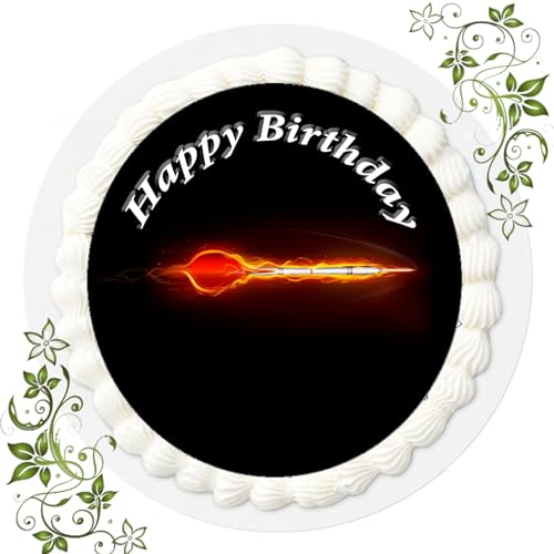 VSW FONDANT Dart Motiv Tortenbild, Zuckerbild mit Motiv, Essbares Foto für Torten, Tortenbild, Tortenaufleger Ø 20cm FONDANT DART Nr. 3 VSW FONDANT Dart Motiv Tortenbild, Zuckerbild mit Motiv, Essbares Foto für Torten, Tortenbild, Tortenaufleger Ø 20cm FONDANT DART Nr. 3 von VSW