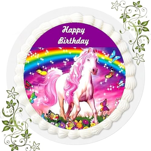 Premium Esspapier Tortenaufleger Tortenbild Geburtstag Motiv Pferde Nr. 34 Premium Esspapier Tortenaufleger Tortenbild Geburtstag Motiv Pferde Nr. 34 von VSW