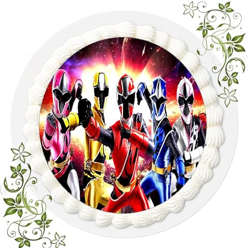 Premium Esspapier Tortenaufleger Tortenbild Geburtstag Motiv Power Rangers Nr. 3 von VSW