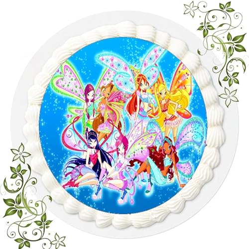 Premium Esspapier Tortenaufleger Tortenbild Geburtstag Winx Nr. 21 Premium Esspapier Tortenaufleger Tortenbild Geburtstag Winx Nr. 21 von VSW
