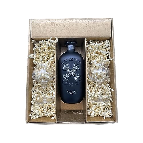 Geschenkbox - Rum - Gold - BUMBU XO - 2 Rumgläser CHEF & SOMMELIER Geschenkbox - Rum - Gold - BUMBU XO - 2 Rumgläser CHEF & SOMMELIER von Wine And More