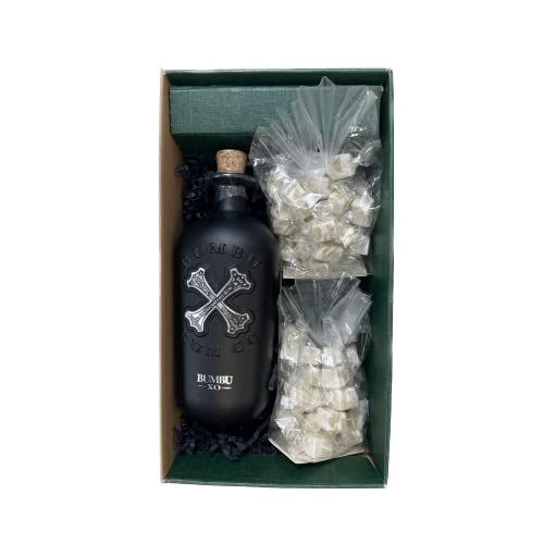 Geschenkbox - Rum - Grün - BUMBU XO - Weißer Nougat MAISON JONQUIER von Wine And More
