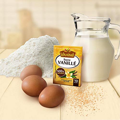VAHINÉ Vanille-Zucker, 75 g, 4 Stück von Vahine