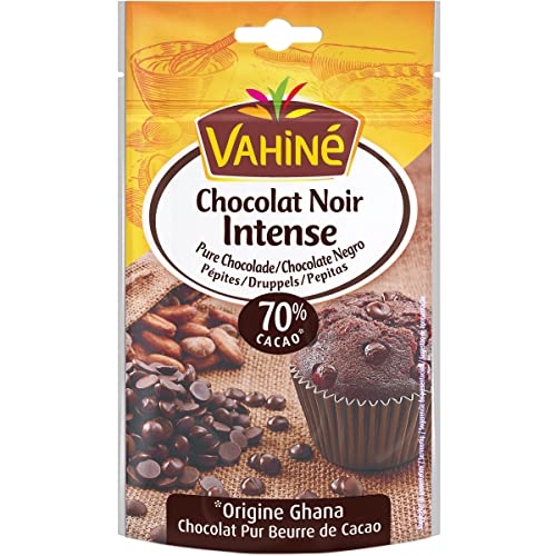 Vahine - Intensive dunkle Schokolade Pêpitas - 70% Kakao - Ideal für Desserts und Gebäck - 100 Granis von Vahine