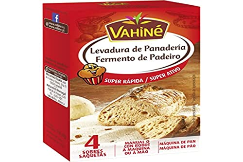 Vahiné - Schnelle Bäckerhefe - Superschnell - Ideal zum Backen - 4 Einheiten à 4,6 Gramm von Vahine