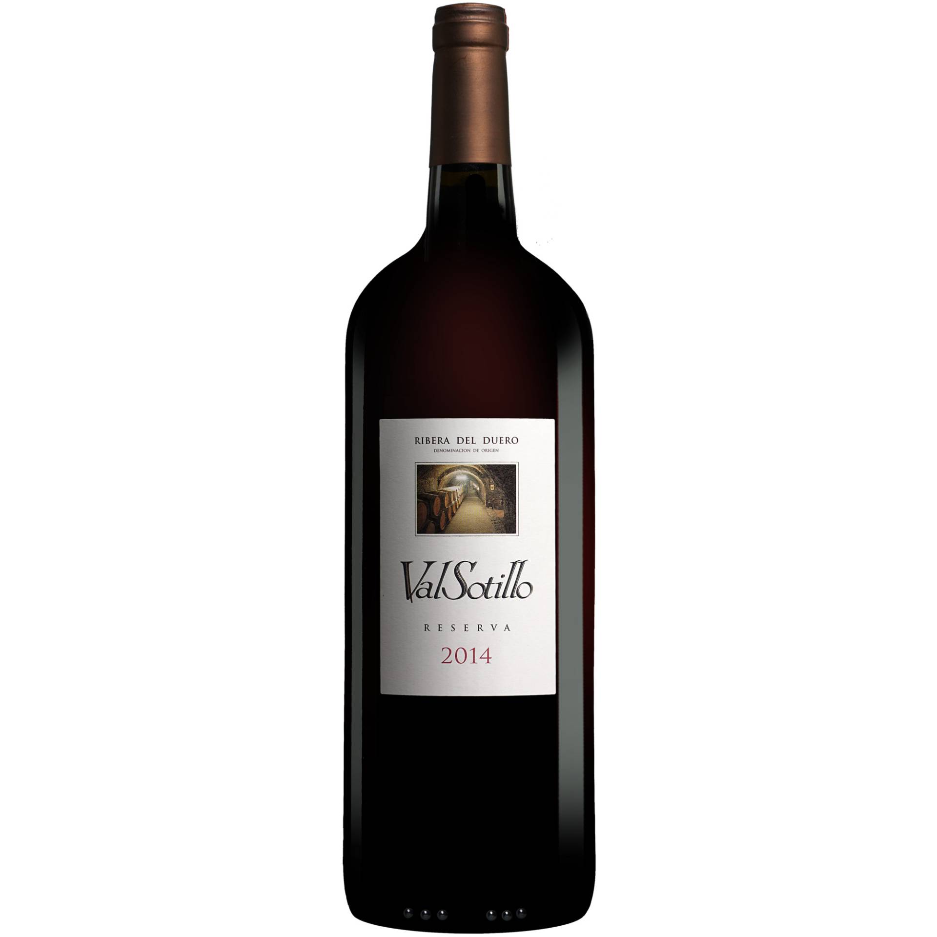 Val Sotillo Reserva - 1,5 L. Magnum 2014 1.5L 14.5% Vol. Rotwein Trocken aus Spanien Val Sotillo Reserva - 1,5 L. Magnum 2014 1.5L 14.5% Vol. Rotwein Trocken aus Spanien von Val Sotillo - Ismael Arroyo