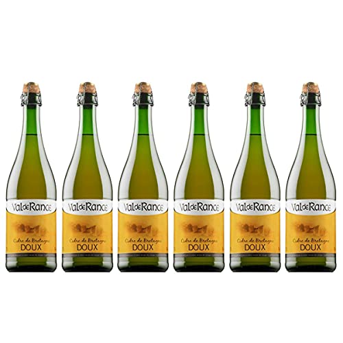 Val de Rance Cidre de Bretagne Doux Apfelwein aus Frankreich 6 x 0,75 Liter von Val de Rance
