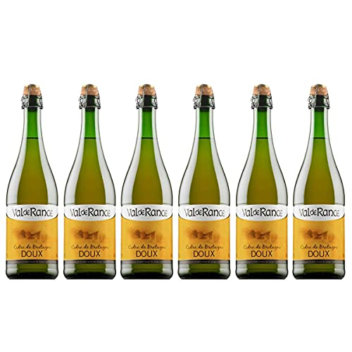 Val de Rance Cidre de Bretagne Doux Apfelwein aus Frankreich 6 x 0,75 Liter von Val de Rance