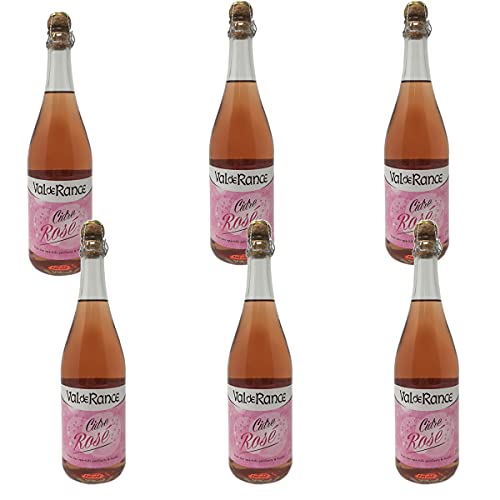 Val de Rance Cidre de Bretagne Rosé Apfelwein aus Frankreich 6 x 0,75 Liter von Val de Rance