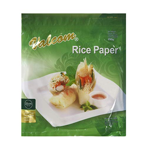 Valcom Rice Paper (Reispapier, rund, 22 cm), 250 g von Valcom