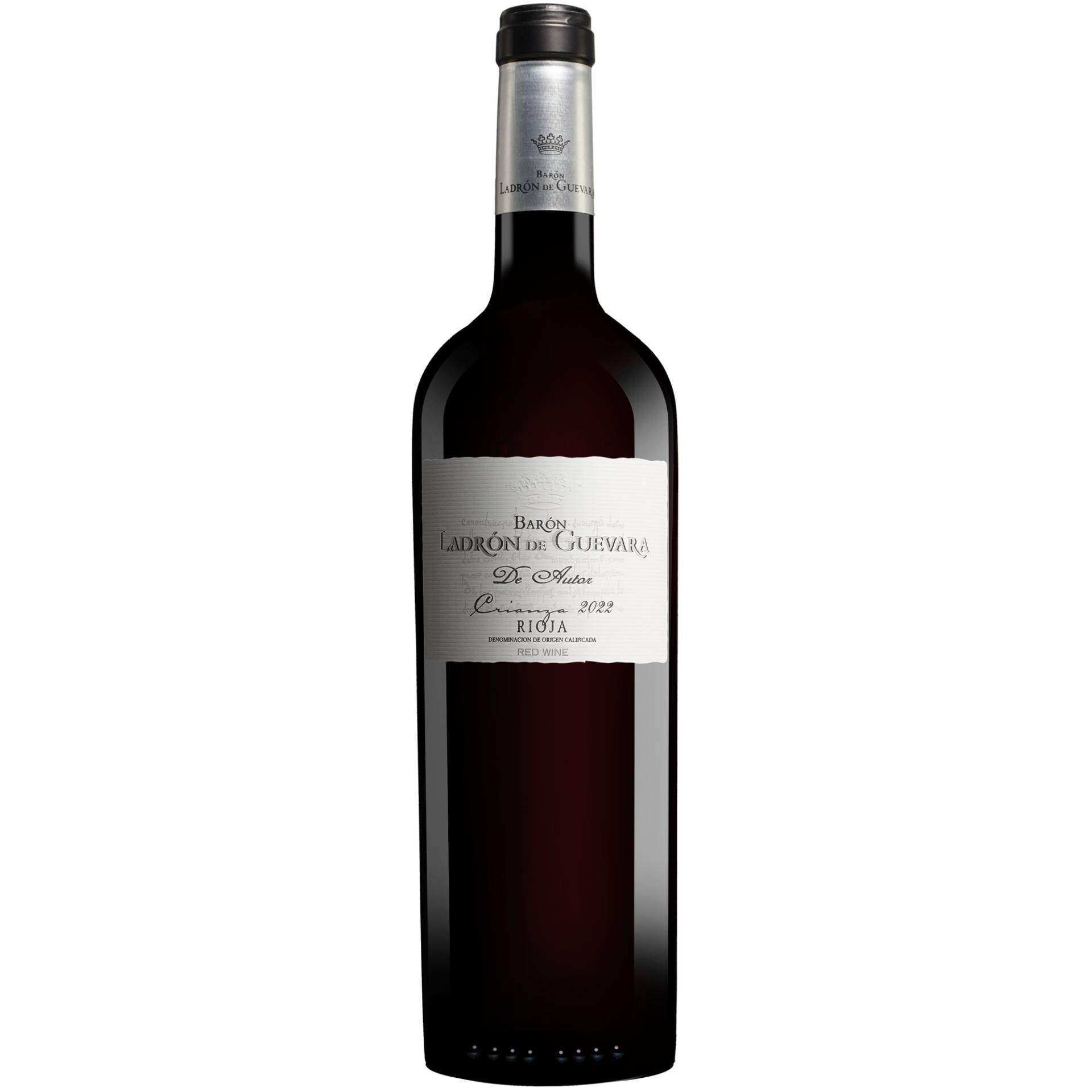 »Barón Ladrón de Guevara« de Autor Crianza 2022 0.75L 14.5% Vol. Rotwein Trocken aus Spanien »Barón Ladrón de Guevara« de Autor Crianza 2022 0.75L 14.5% Vol. Rotwein Trocken aus Spanien von Valdelana