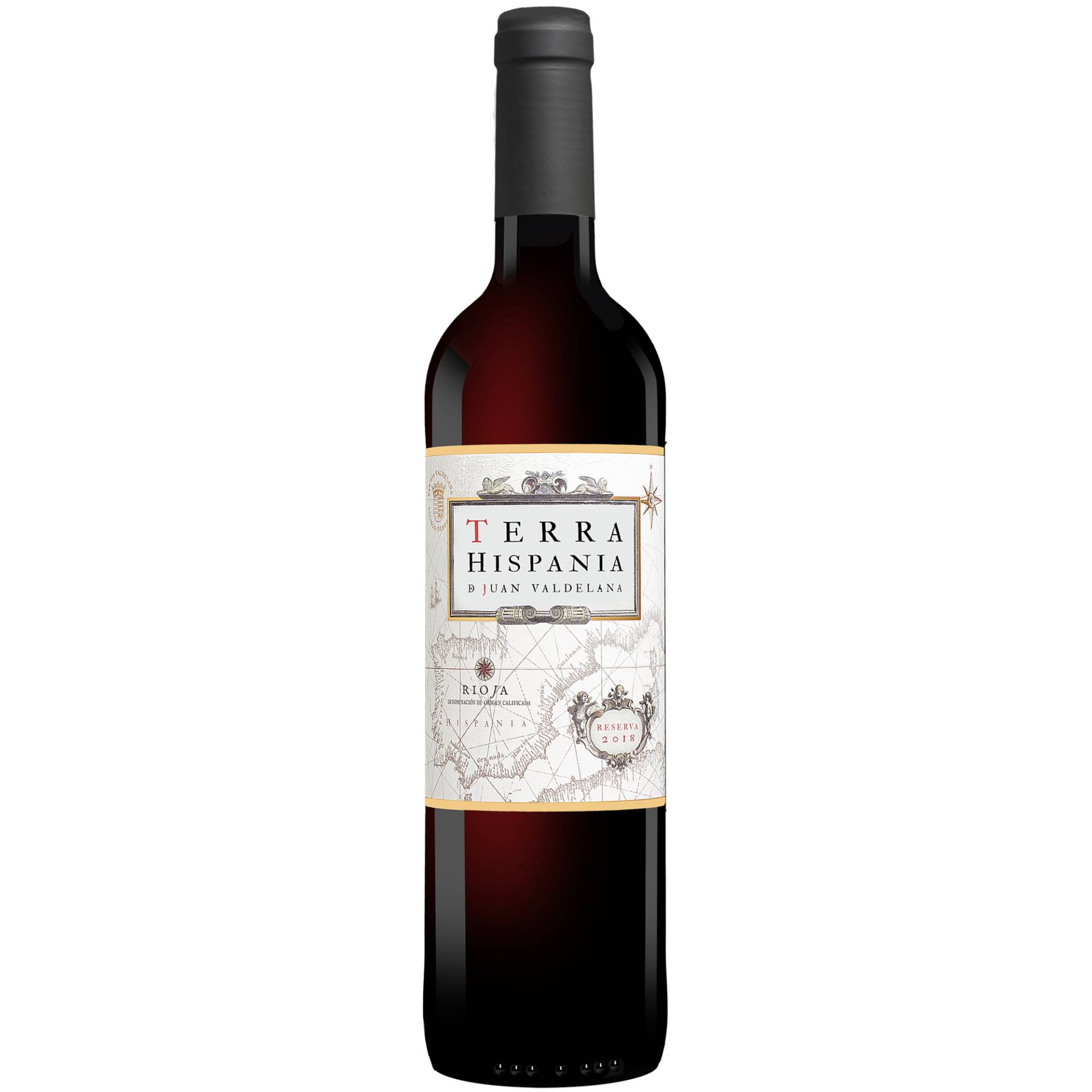 Terra Hispania Reserva 2018  0.75L 14.5% Vol. Rotwein Trocken aus Spanien von Valdelana
