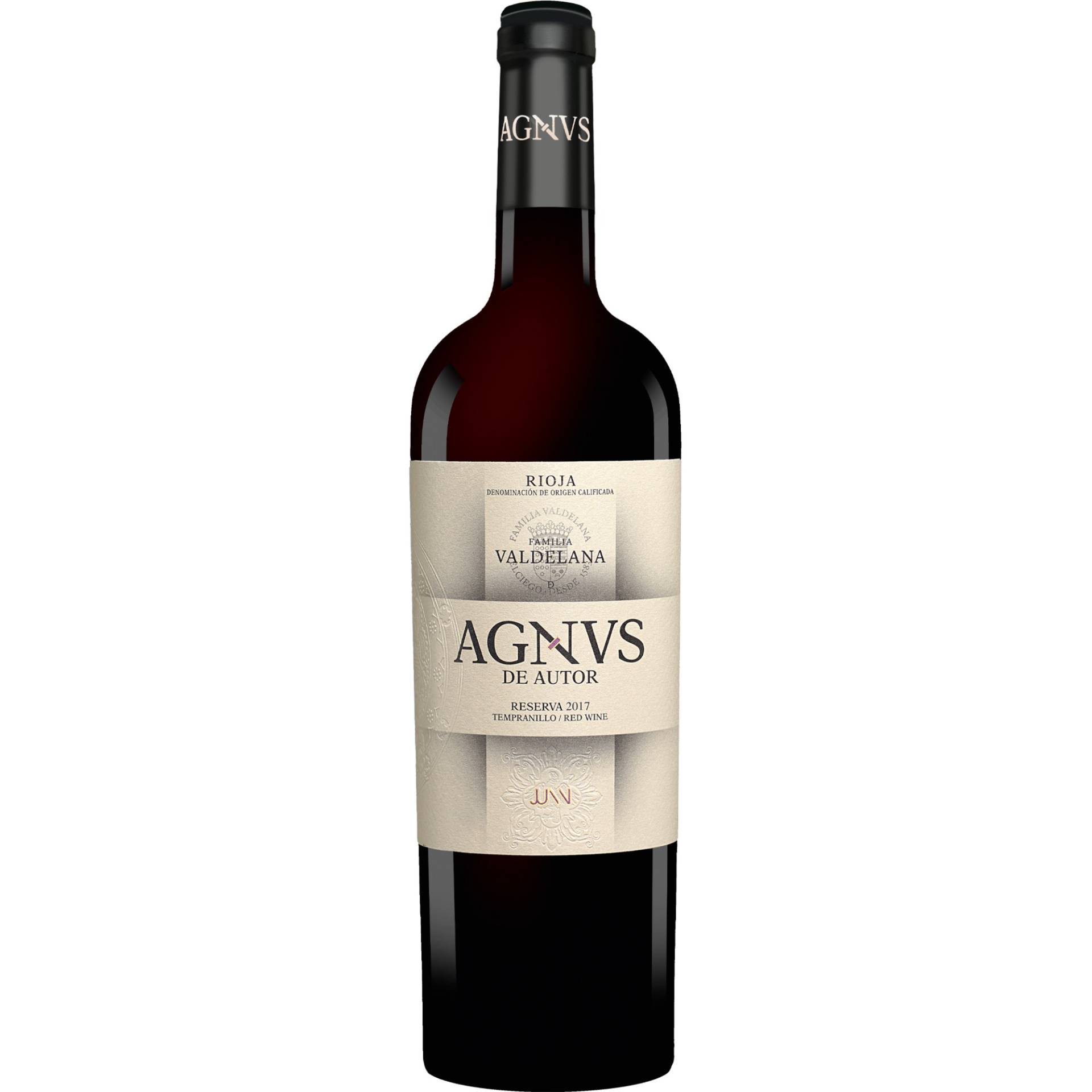 Valdelana Agnus Reserva 2017  0.75L 14.5% Vol. Rotwein Trocken aus Spanien von Valdelana