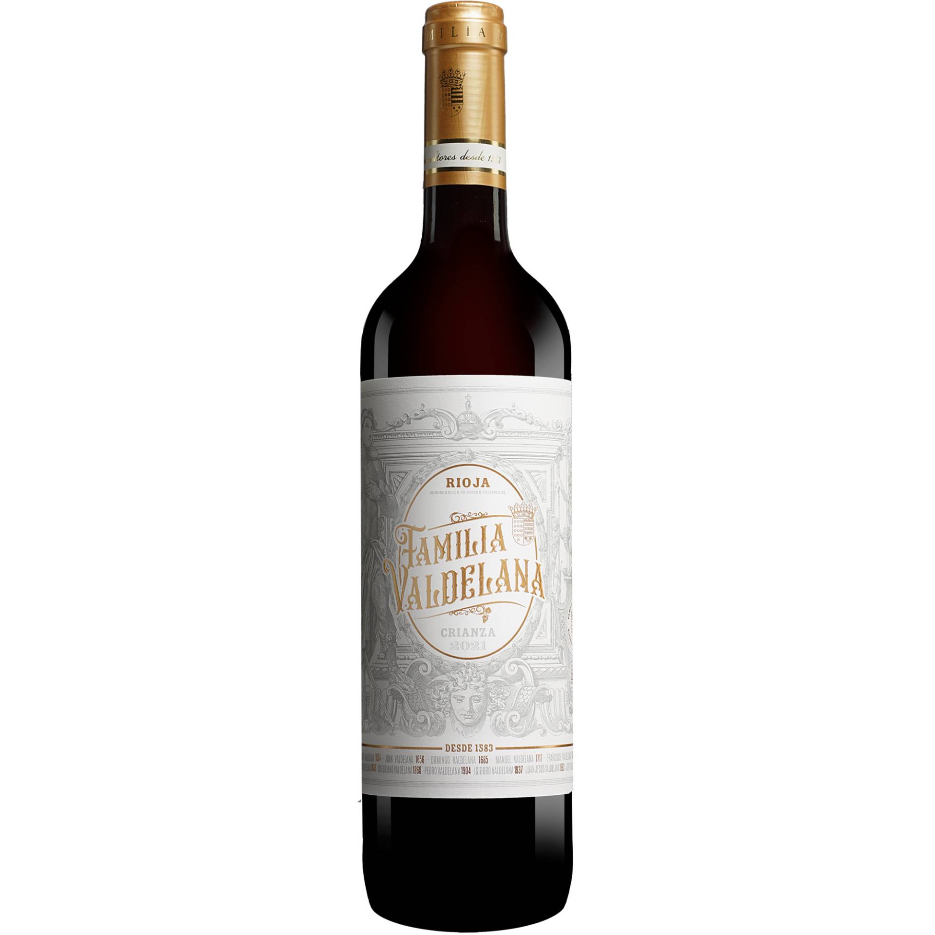 Valdelana Tinto Crianza 2021 0.75L 14.5% Vol. Rotwein Trocken aus Spanien Valdelana Tinto Crianza 2021 0.75L 14.5% Vol. Rotwein Trocken aus Spanien von Valdelana