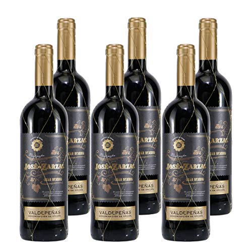 Jose de Zarzas Valdepeñas Gran Reserva D.O. (6 x 0,75L) von Valdepenas