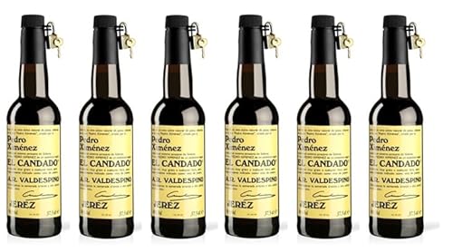 6x 0,375l - Valdespino - El Candado - Pedro Ximénez - HALBE - Jerez-Xérès-Sherry D.O.P. - Andalusien - Spanien - Sherry süß 6x 0,375l - Valdespino - El Candado - Pedro Ximénez - HALBE - Jerez-Xérès-Sherry D.O.P. - Andalusien - Spanien - Sherry süß von Valdespino