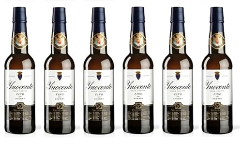 6x 0,375l - Valdespino - Ynocente - Fino - HALBE - Jerez-Xérès-Sherry D.O.P. - Andalusien - Spanien - Sherry trocken 6x 0,375l - Valdespino - Ynocente - Fino - HALBE - Jerez-Xérès-Sherry D.O.P. - Andalusien - Spanien - Sherry trocken von Valdespino