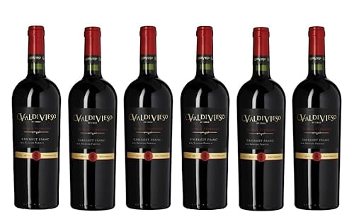 6x 0,75l - 2018er - Viña Valdivieso - Old Vines - wild fermented - Cabernet Franc - Sagrada Familia D.O. - Chile - Rotwein trocken von Valdivieso