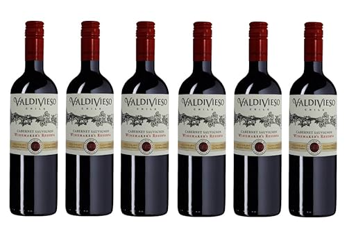 6x 0,75l - 2020er - Viña Valdivieso - Winemaker's Reserva - Cabernet Sauvignon - Valle de Rapel D.O. - Chile - Rotwein trocken von Valdivieso