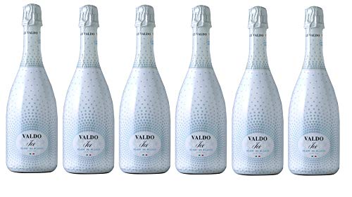 VALDO ICE Blanc De Blancs Demi Sec Schaumwein [ 6 FLASCHEN x 750ml ] von Valdo