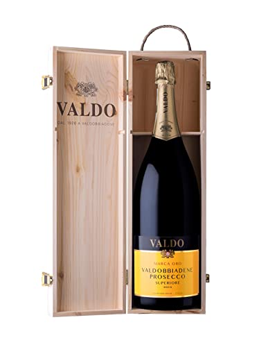 Valdo Marca Oro Valdobbiadene Prosecco Superiore D.O.C.G. Jeroboam, inkl. Holzkiste 3 L von Valdo