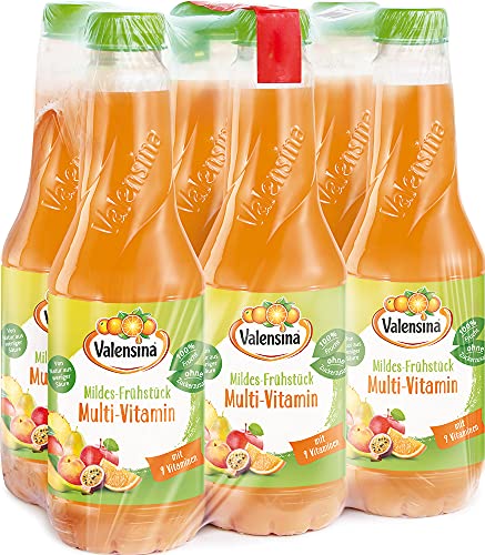 Valensina 6x1,0l PET milder Multivitamin 100% Saft Valensina 6x1,0l PET milder Multivitamin 100% Saft von Valensina