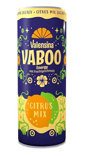 Valensina Vaboo Energy Citrus 0,25l, 12-er Pack Valensina Vaboo Energy Citrus 0,25l, 12-er Pack von Valensina