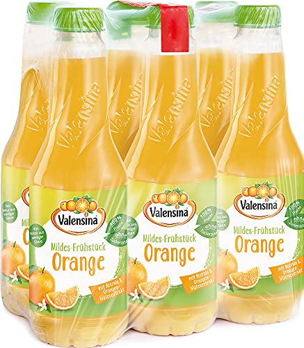 Valensina mildes Frühstück Orangensaft, 6 x 1L von Valensina