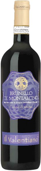 Valentiano Brunello di Montalcino DOCG Jg. 2016 36 Monate im Holzfass gereift von Valentiano