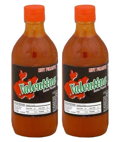 Valentina Black Label Hot Sauce - 12.5 oz. (Pack of 2) (Extra Hot) by ValentinA von Valentina