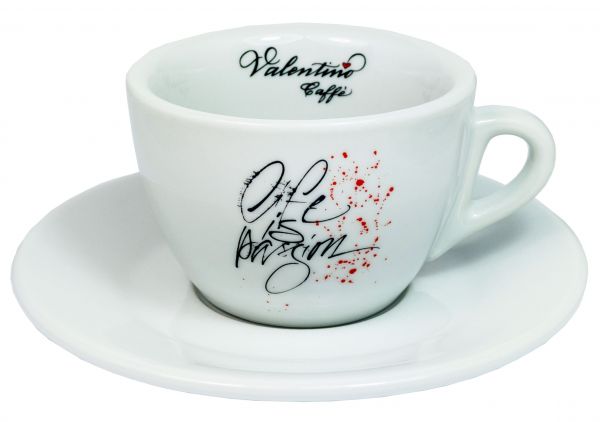 Valentino Caffè Cappuccinotasse Dickwandig von Valentino Caffè